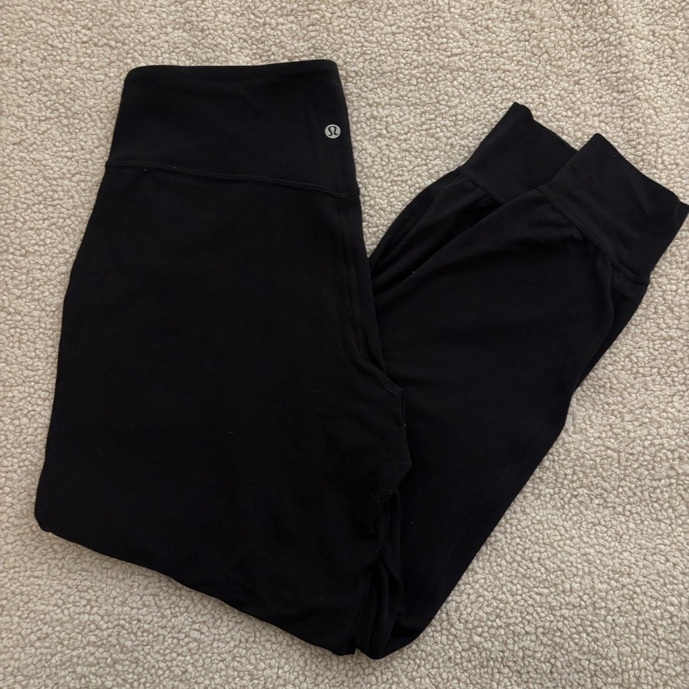Lululemon Black High-Rise Align Jogggers